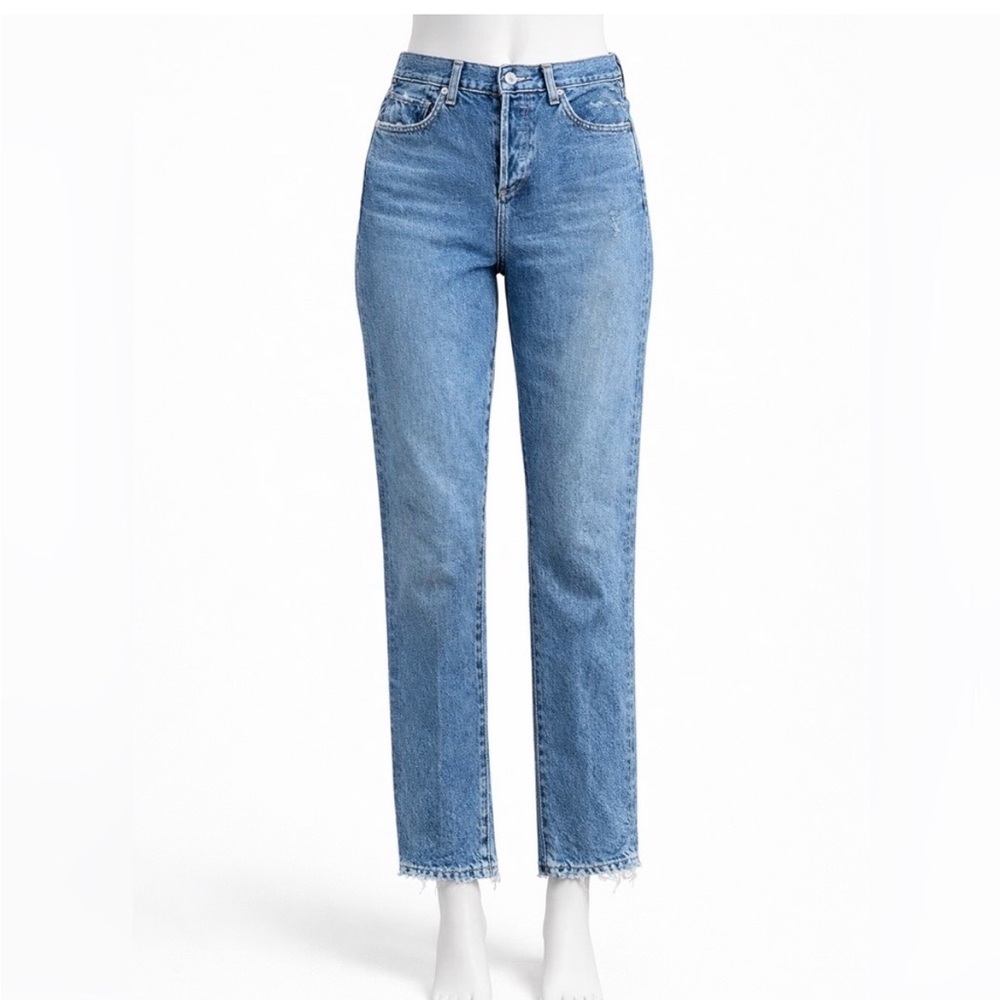Citizens Of Humanity Light Blue Straight Leg Jeans